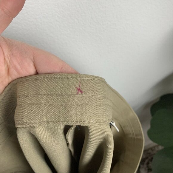 VTG NWT Deadstock Levi's Women's 36/18 Tan Wide Leg Bend Over Pants Trousers - Picture 10 of 10